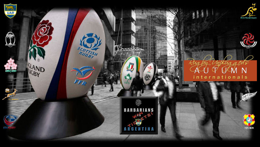 Autumn Internationals 2018